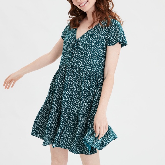 American Eagle Outfitters Dresses & Skirts - American eagle tiered babydoll dress